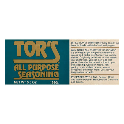 TOR's All Purpose Seasoning